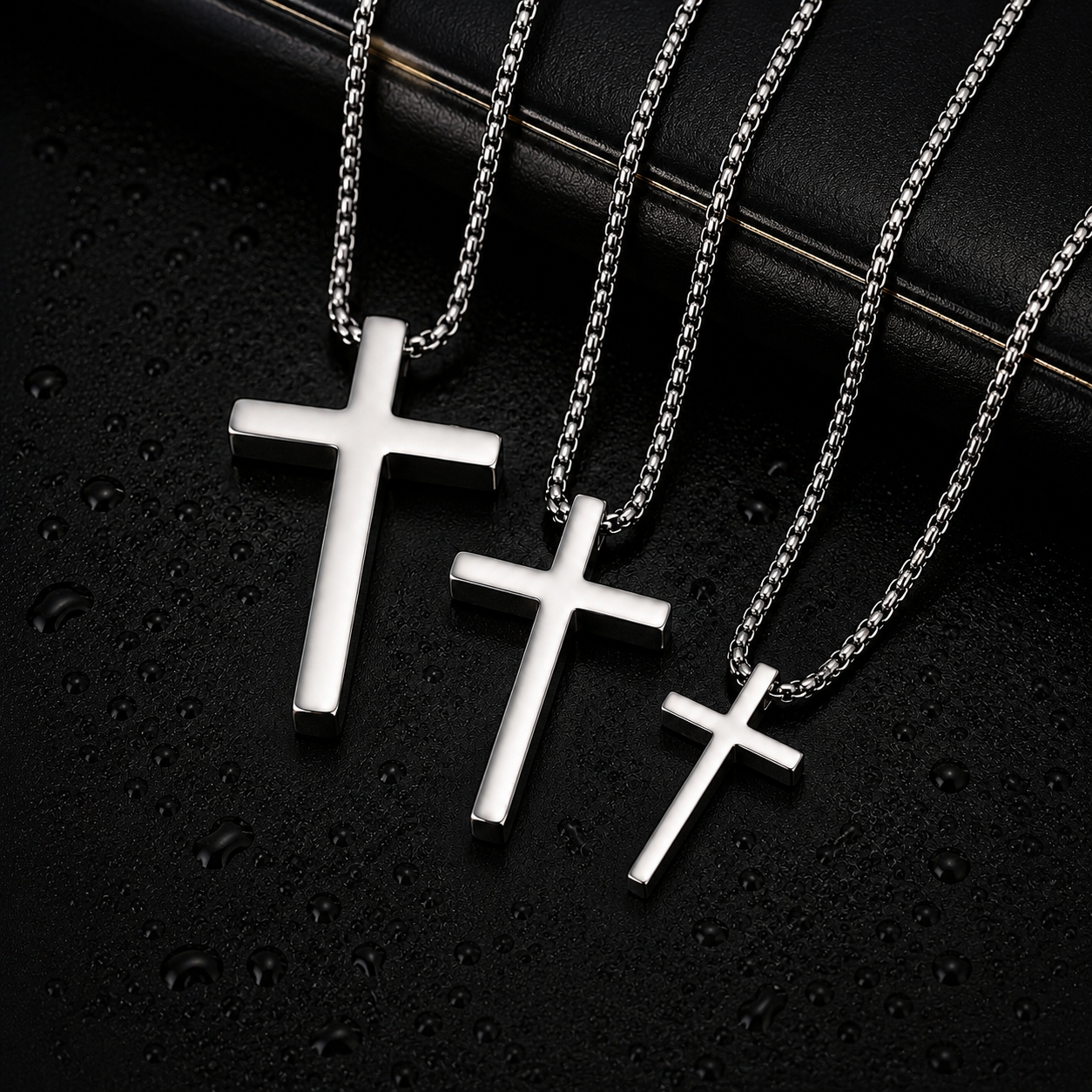 Silver Cross Necklace