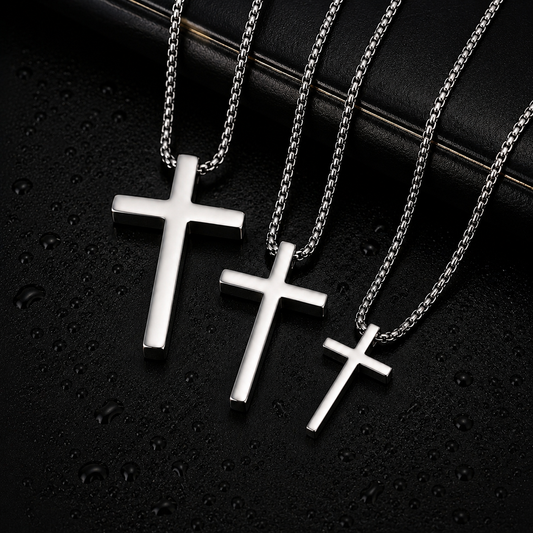 Silver Cross Necklace